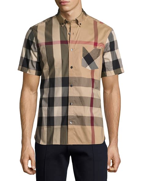 burberry shirt cheap mens|burberry men's shirts 3x.